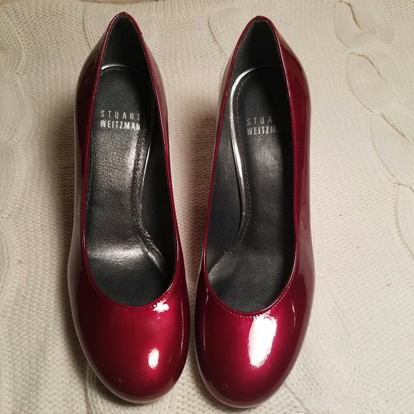 Stuart Weitzman Red Heels - Picture 2 of 6